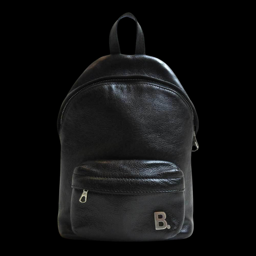 Black Fabric Balenciaga Backpack