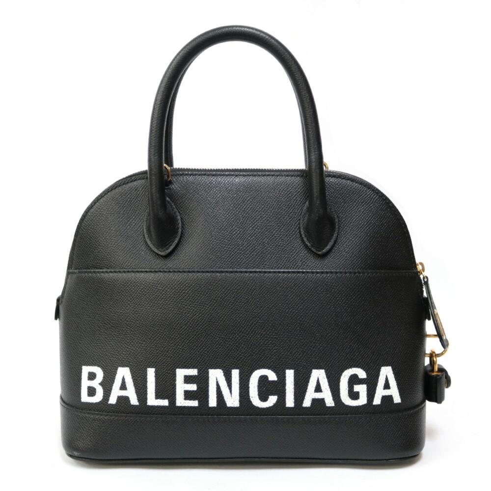 Black Fabric Balenciaga Shoulder Bag