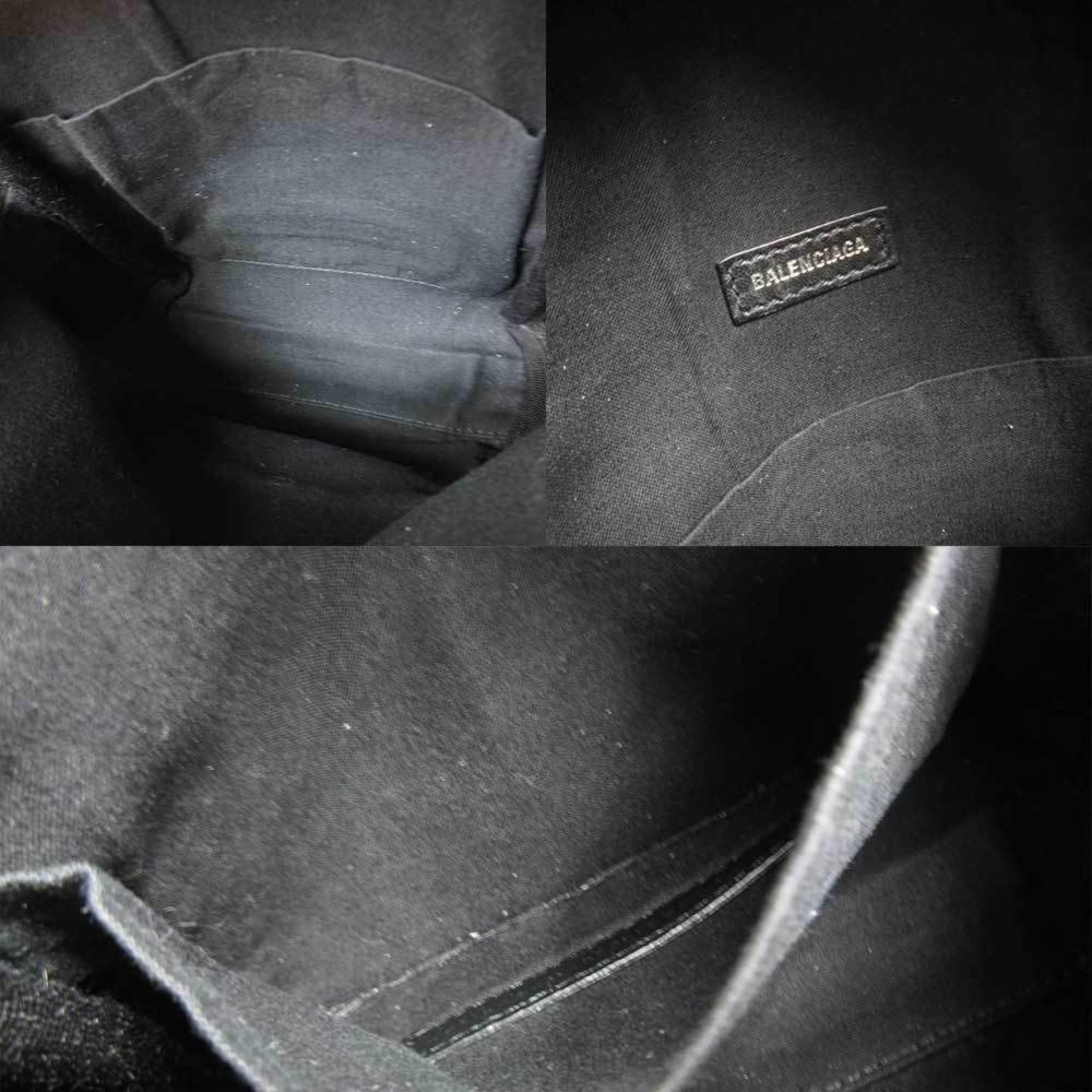 Black Fabric Balenciaga Backpack