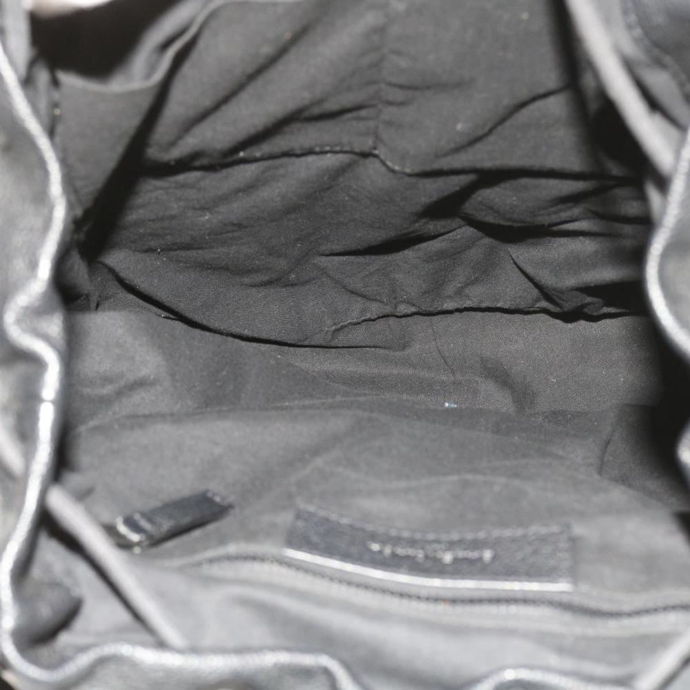 Black Fabric Balenciaga Backpack