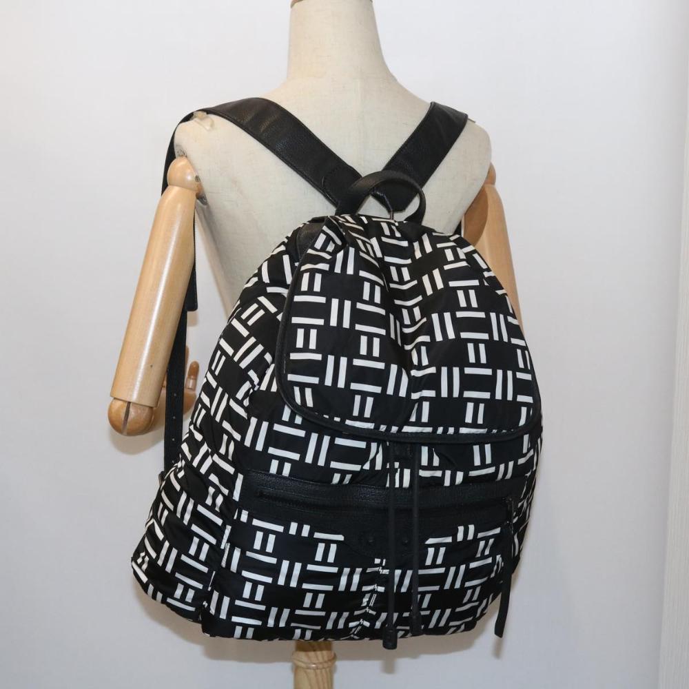 Black Fabric Balenciaga Backpack