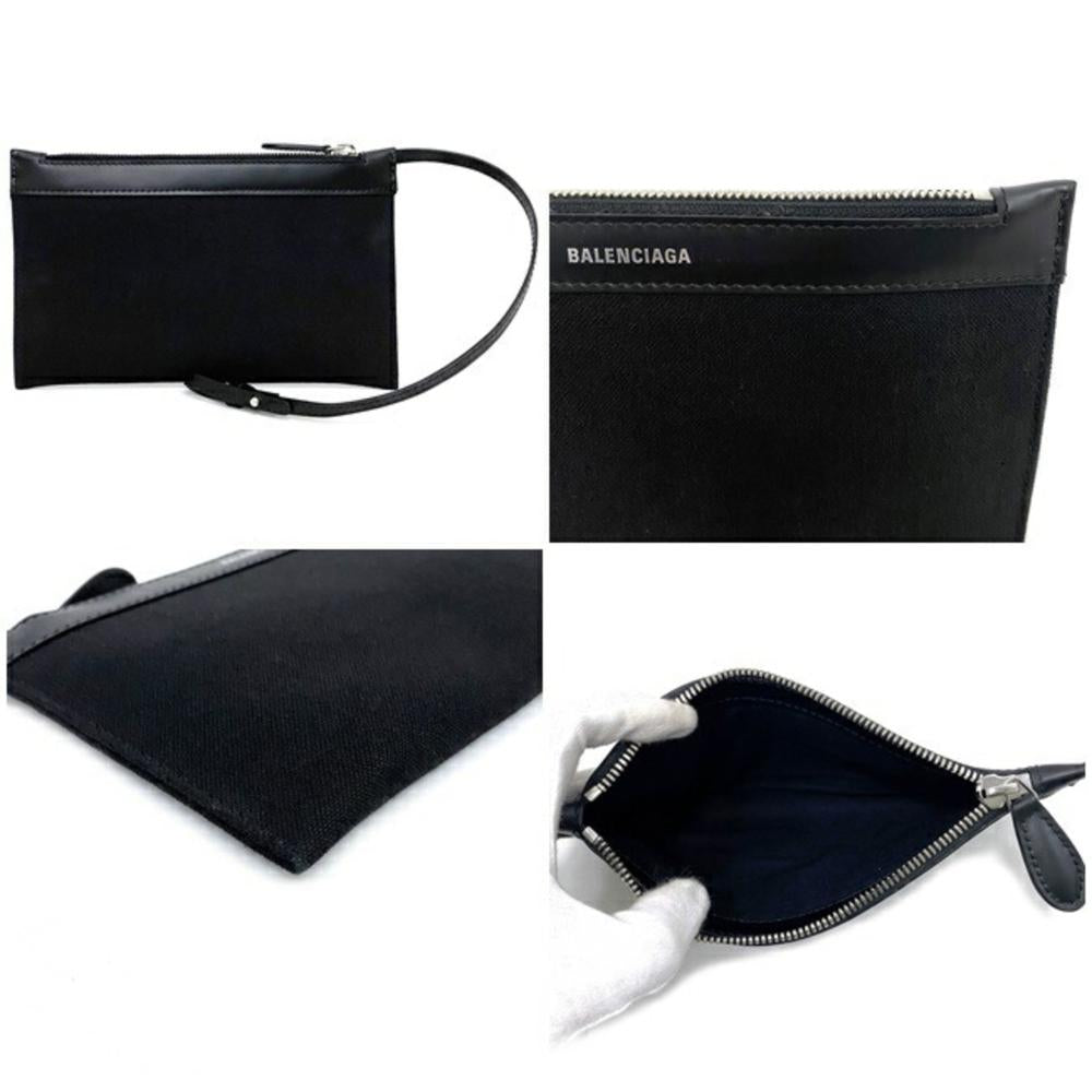 Black Fabric Balenciaga Cabas