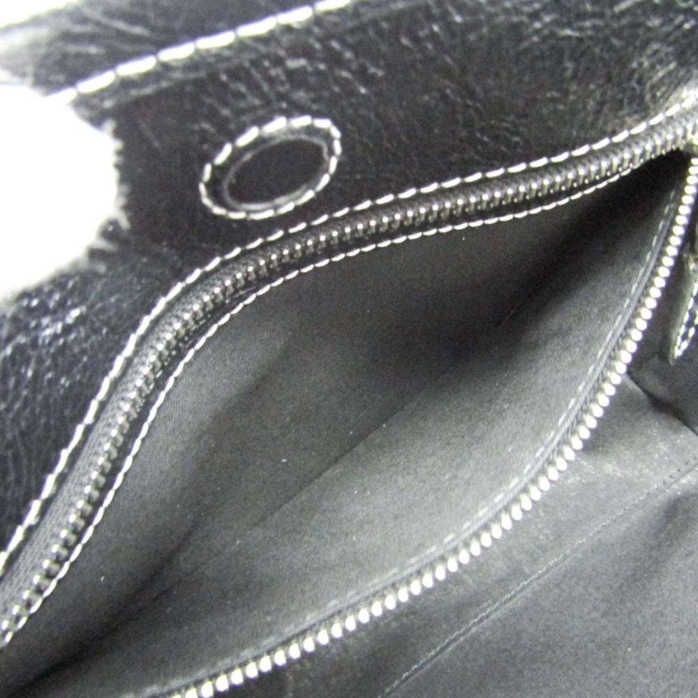 Black Fabric Balenciaga Shoulder Bag