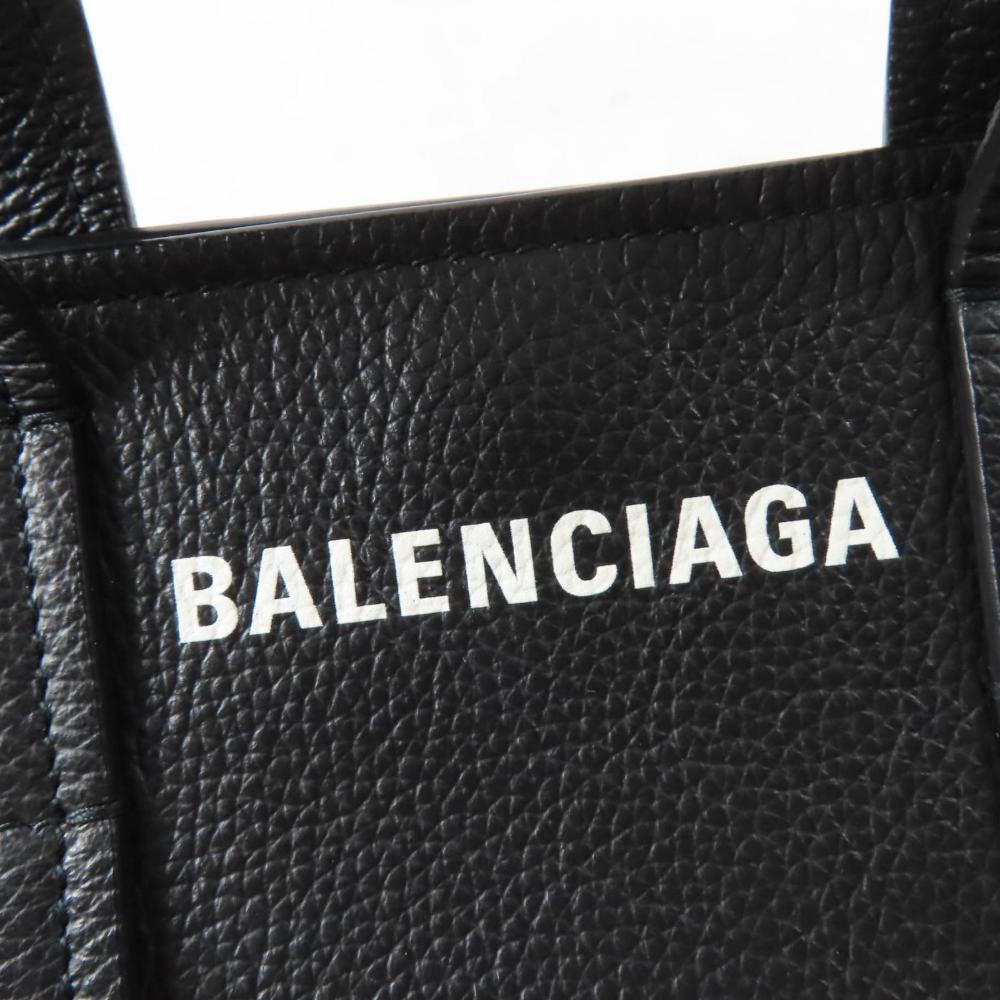 Black Leather Balenciaga Everyday