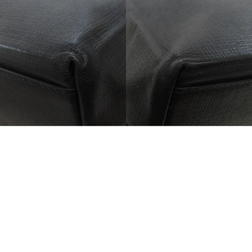 Black Leather Balenciaga Tote