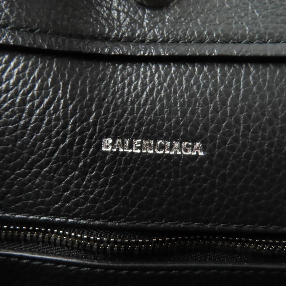 Black Leather Balenciaga Everyday