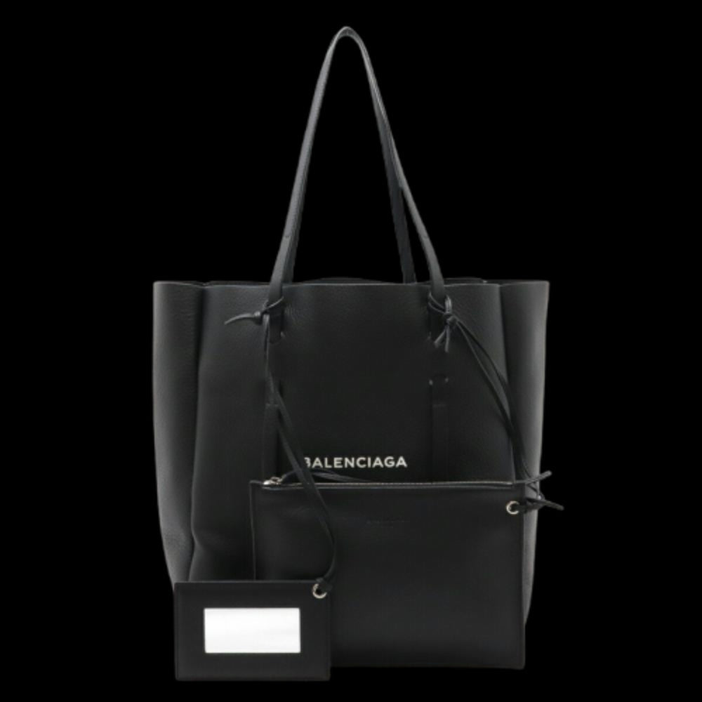 Black Leather Balenciaga Everyday