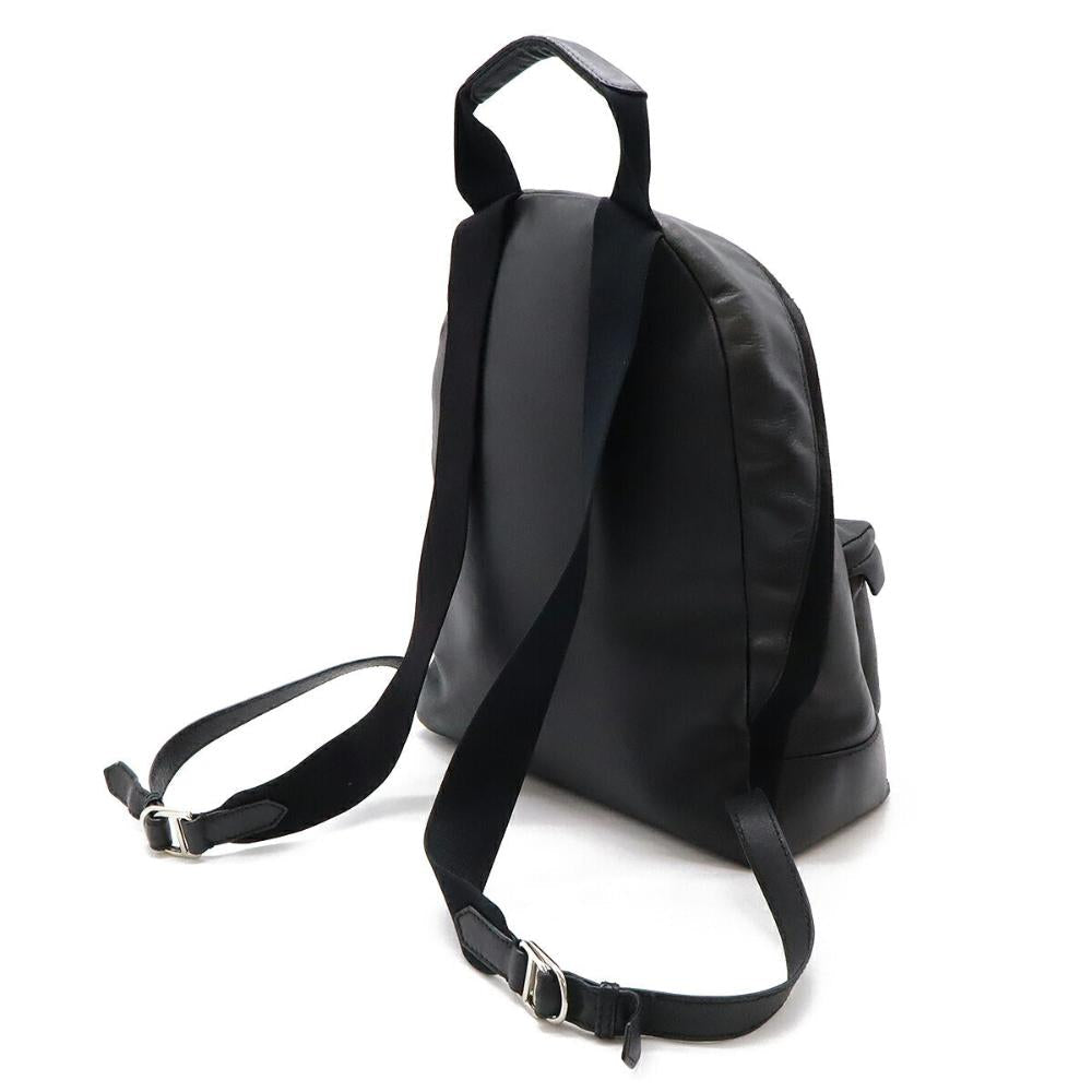 Black Leather Balenciaga Backpack