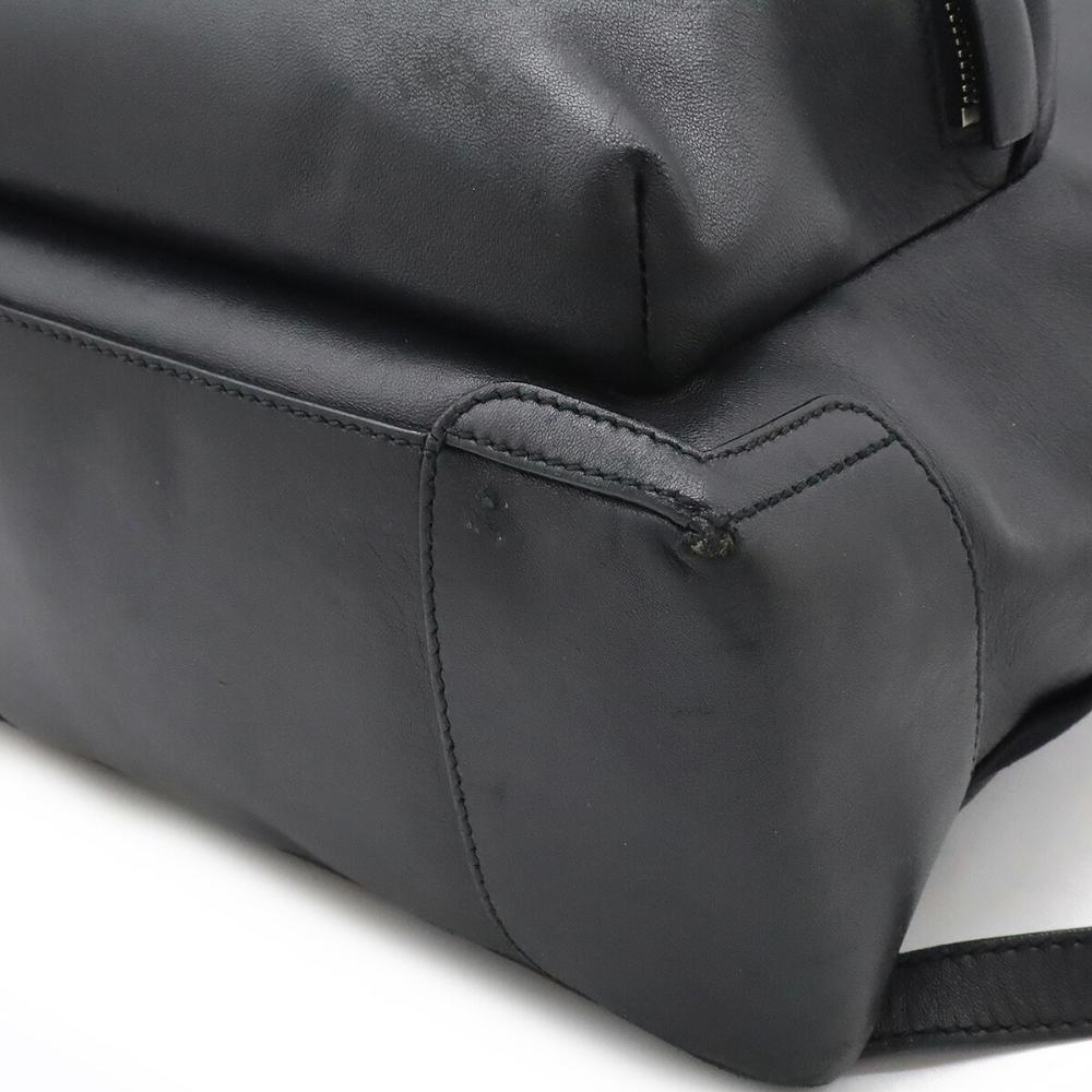 Black Leather Balenciaga Backpack