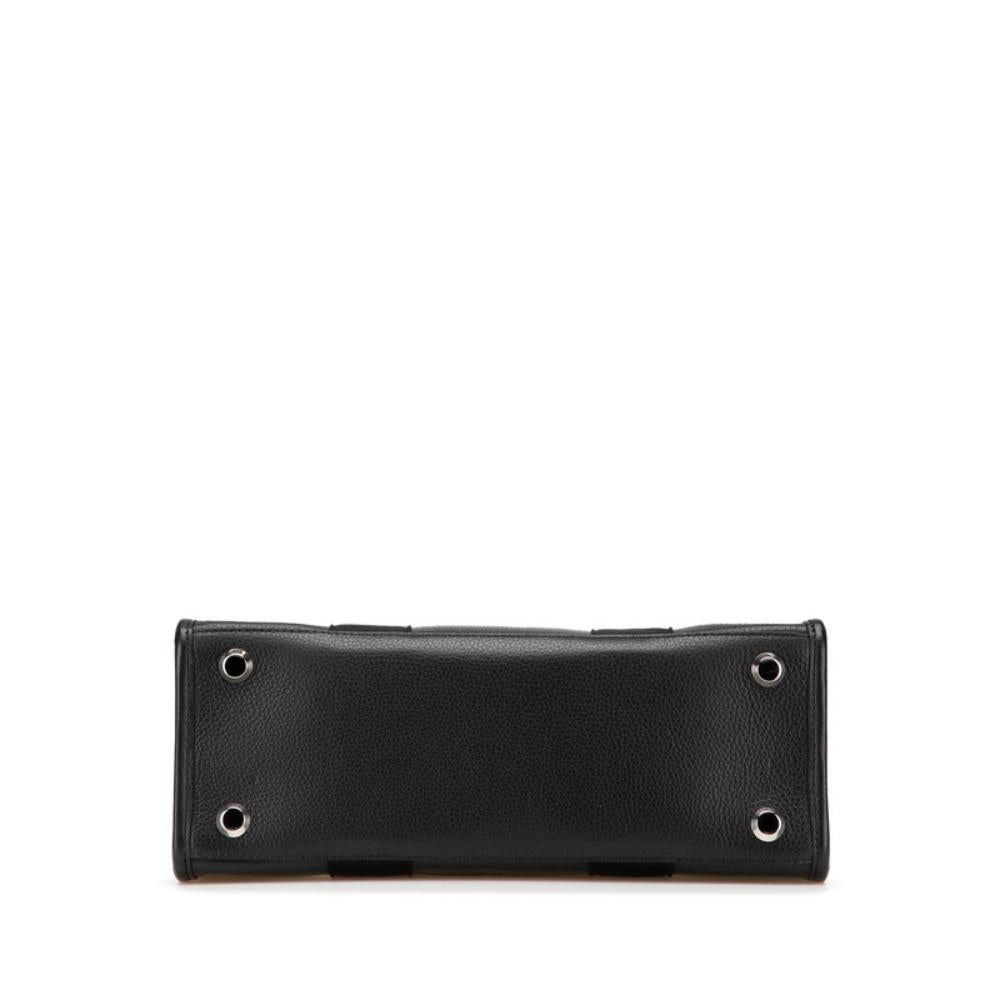 Black Leather Balenciaga Shoulder Bag