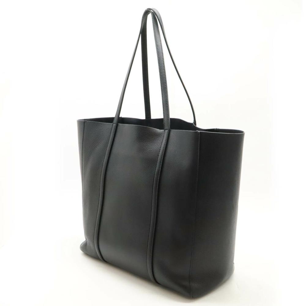 Black Leather Balenciaga Shoulder Bag