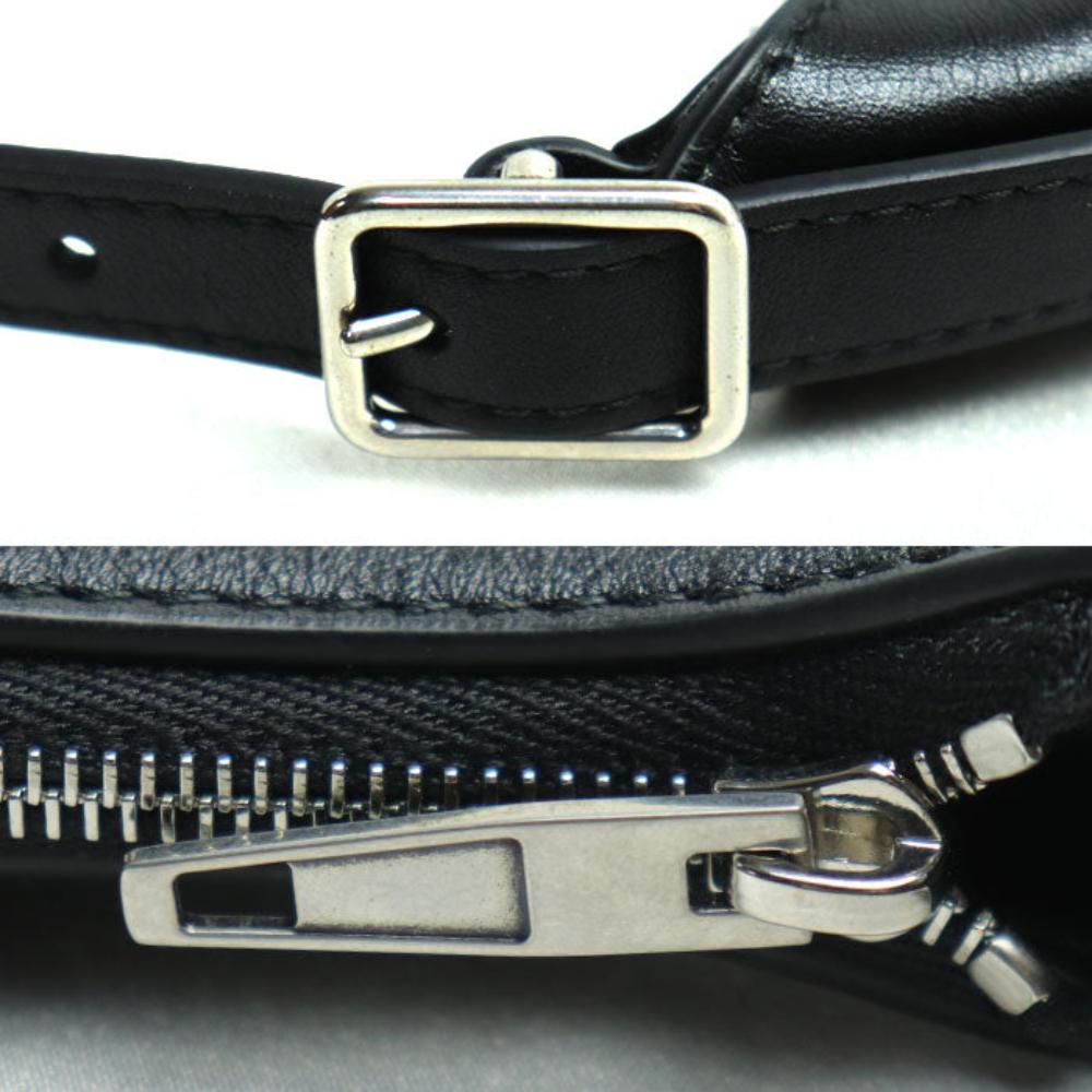 Black Leather Balenciaga Shoulder Bag