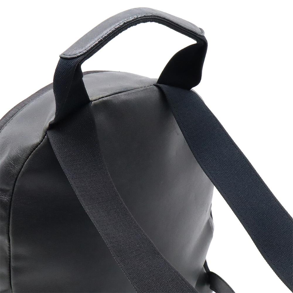 Black Leather Balenciaga Backpack
