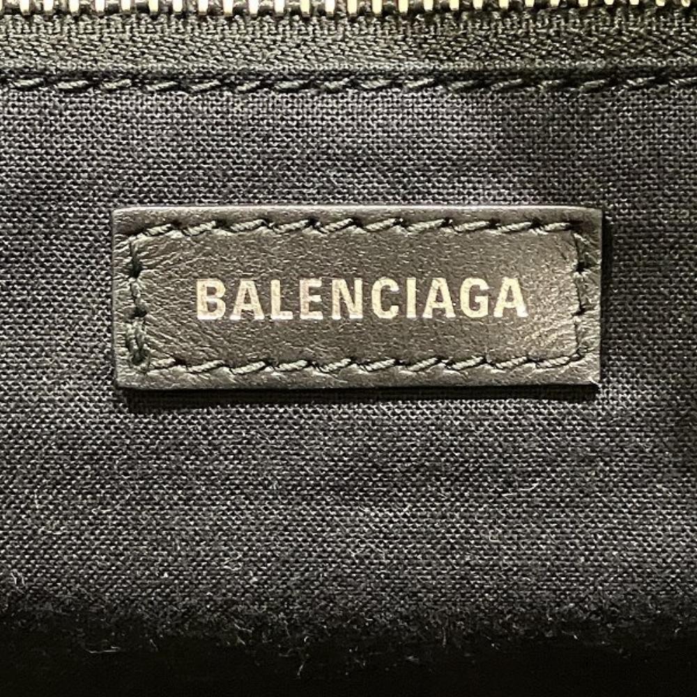 Black Leather Balenciaga Tote