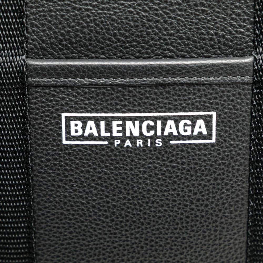 Black Leather Balenciaga Shoulder Bag