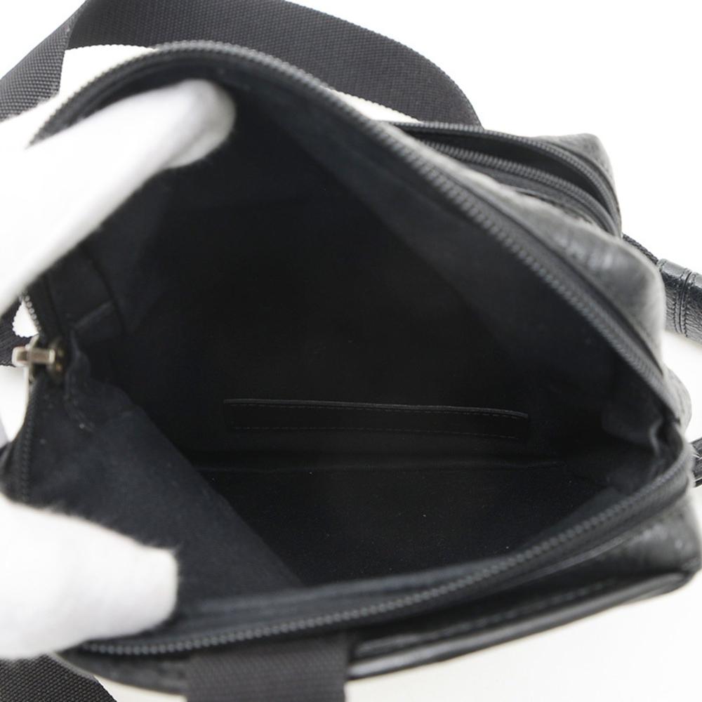 Black Leather Balenciaga Shoulder Bag