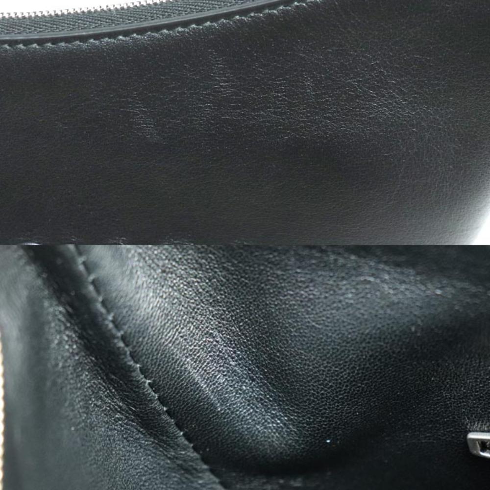 Black Leather Balenciaga Shoulder Bag