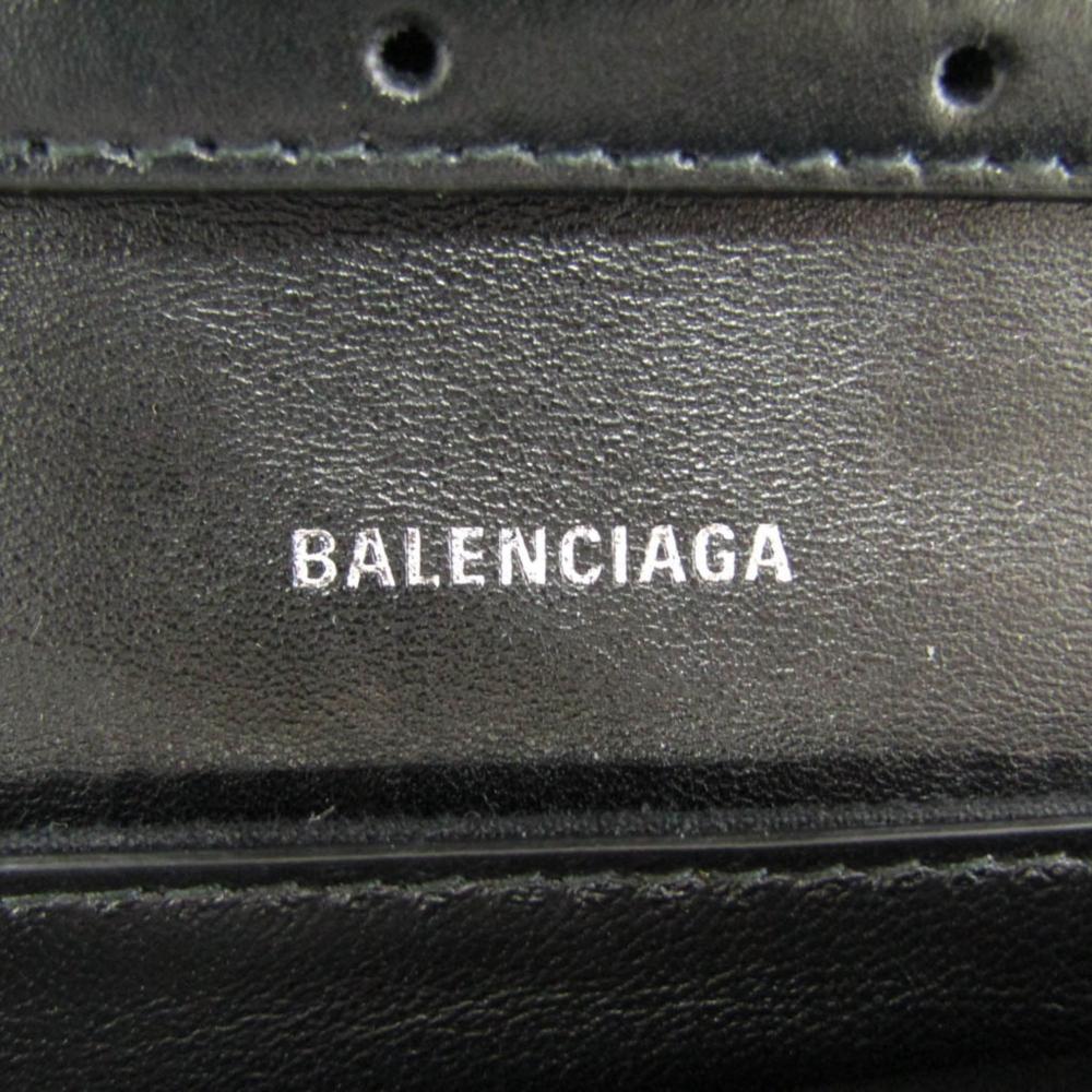 Black Leather Balenciaga Shoulder Bag