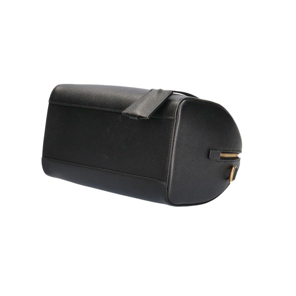 Black Leather Balenciaga Handbag