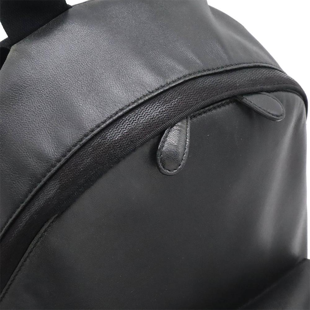 Black Leather Balenciaga Backpack