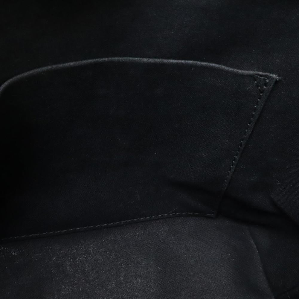 Black Leather Balenciaga Tote