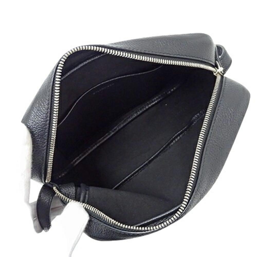 Black Leather Balenciaga Shoulder Bag