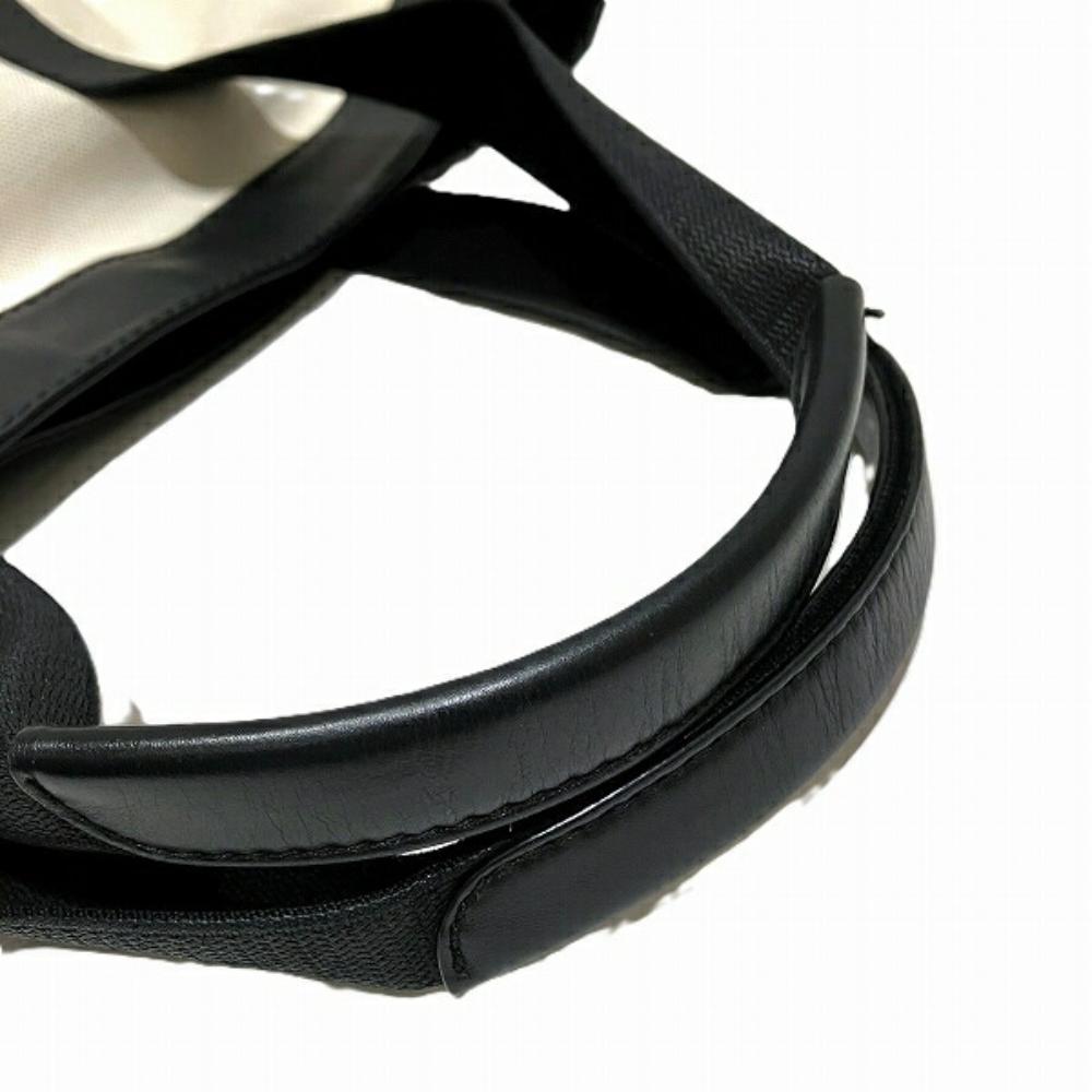 Black Leather Balenciaga Tote