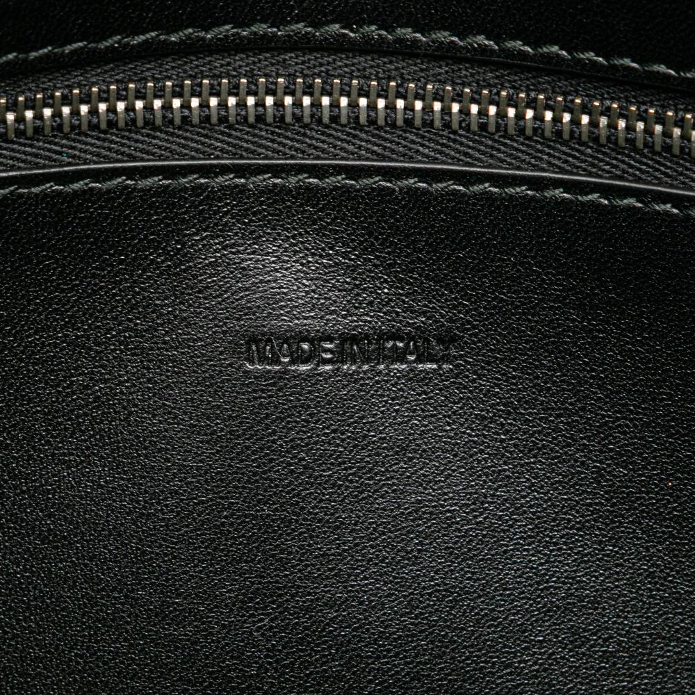 Black Leather Balenciaga Hourglass