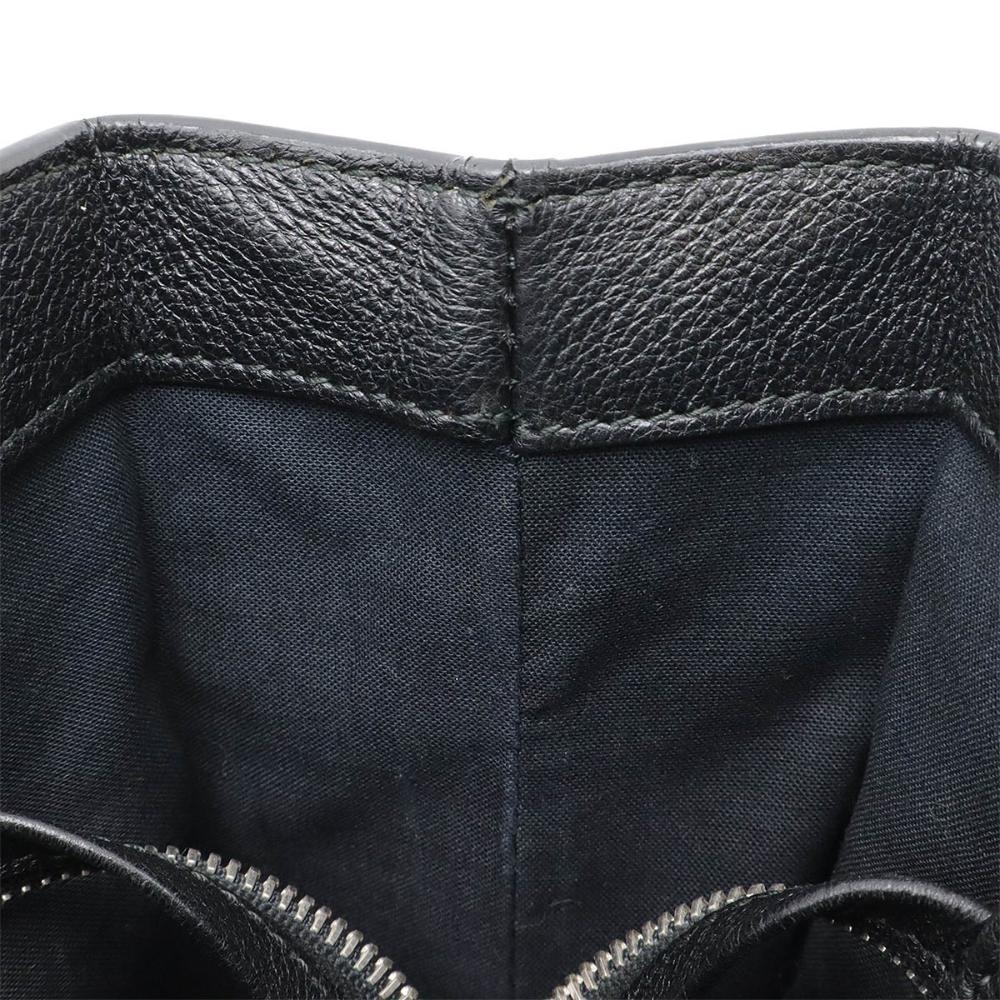 Black Leather Balenciaga Tote
