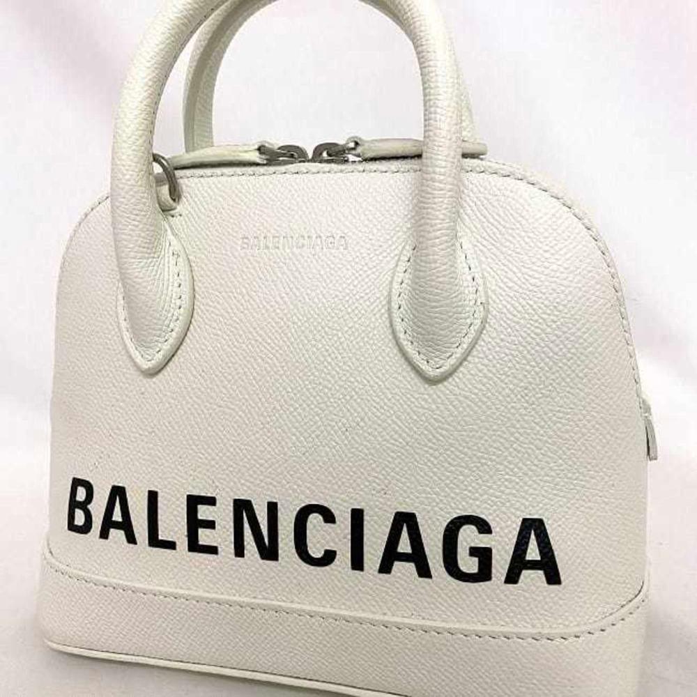 Black Leather Balenciaga Shoulder Bag