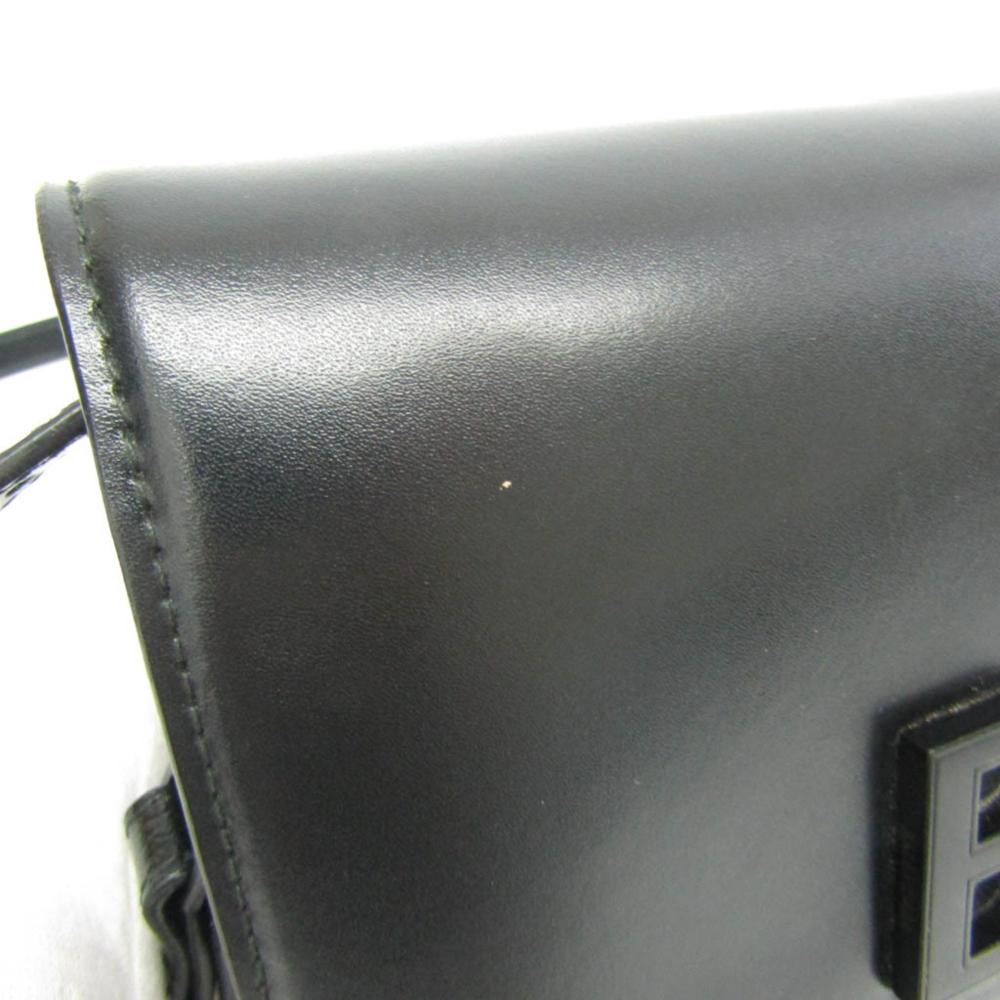 Black Leather Balenciaga Shoulder Bag