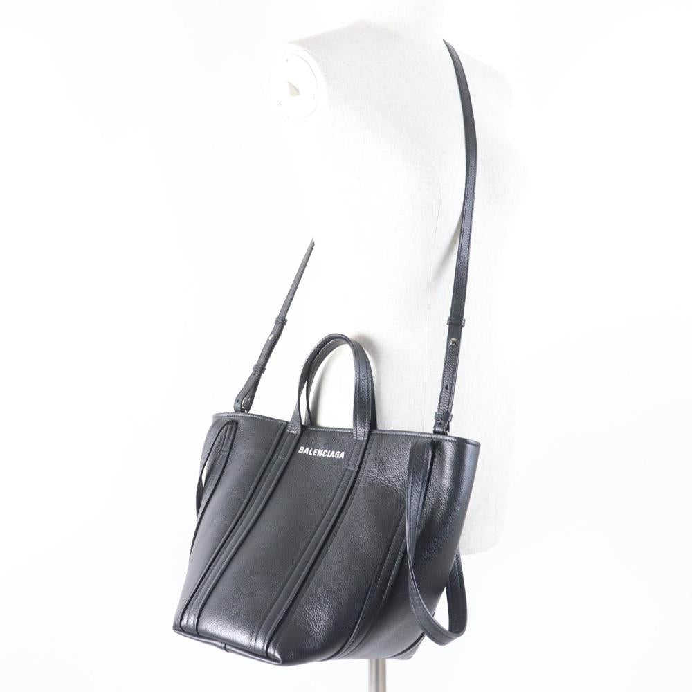 Black Leather Balenciaga Everyday