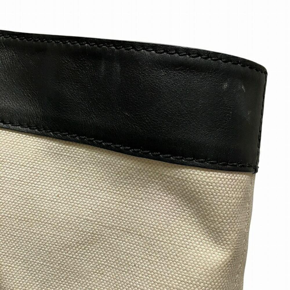 Black Leather Balenciaga Tote