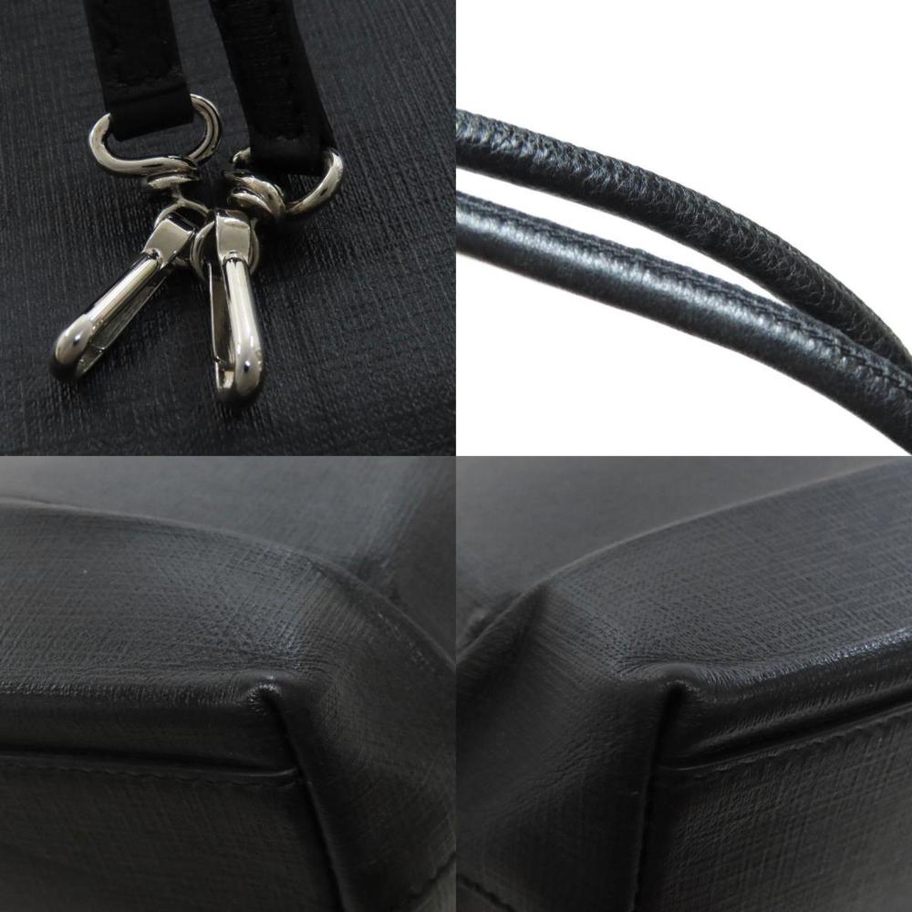 Black Leather Balenciaga Tote