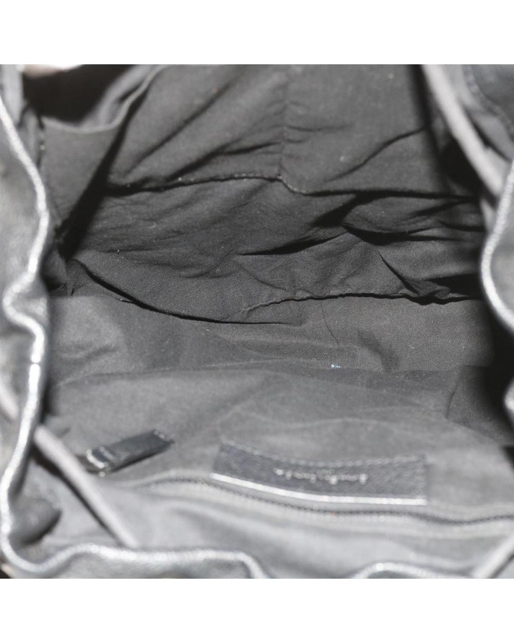 Black Nylon Balenciaga Backpack