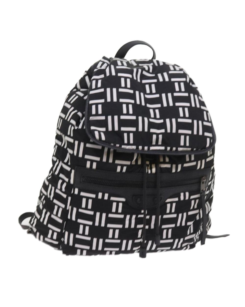 Black Nylon Balenciaga Backpack