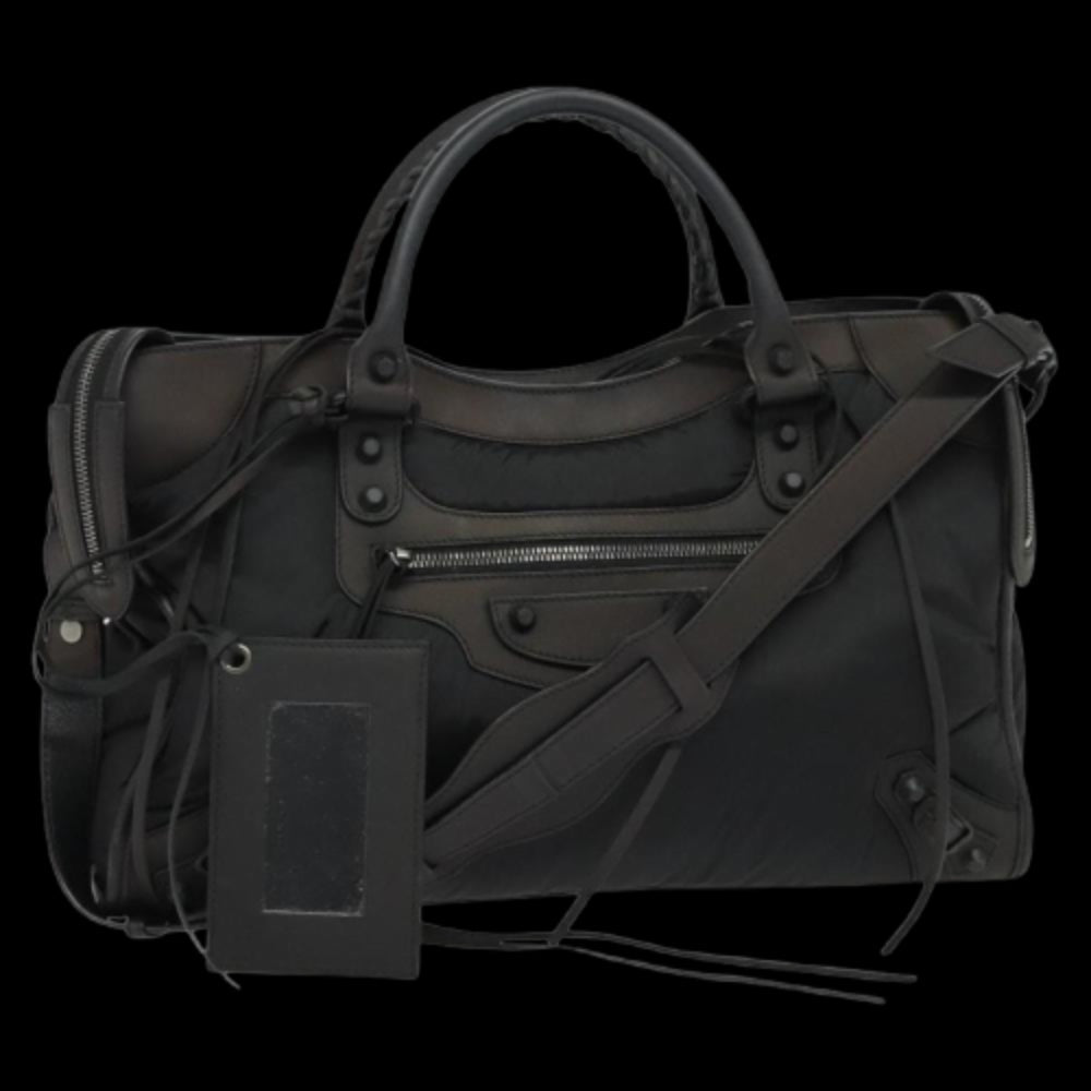Black Nylon Balenciaga City