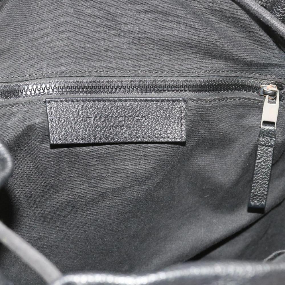 Black Nylon Balenciaga Backpack
