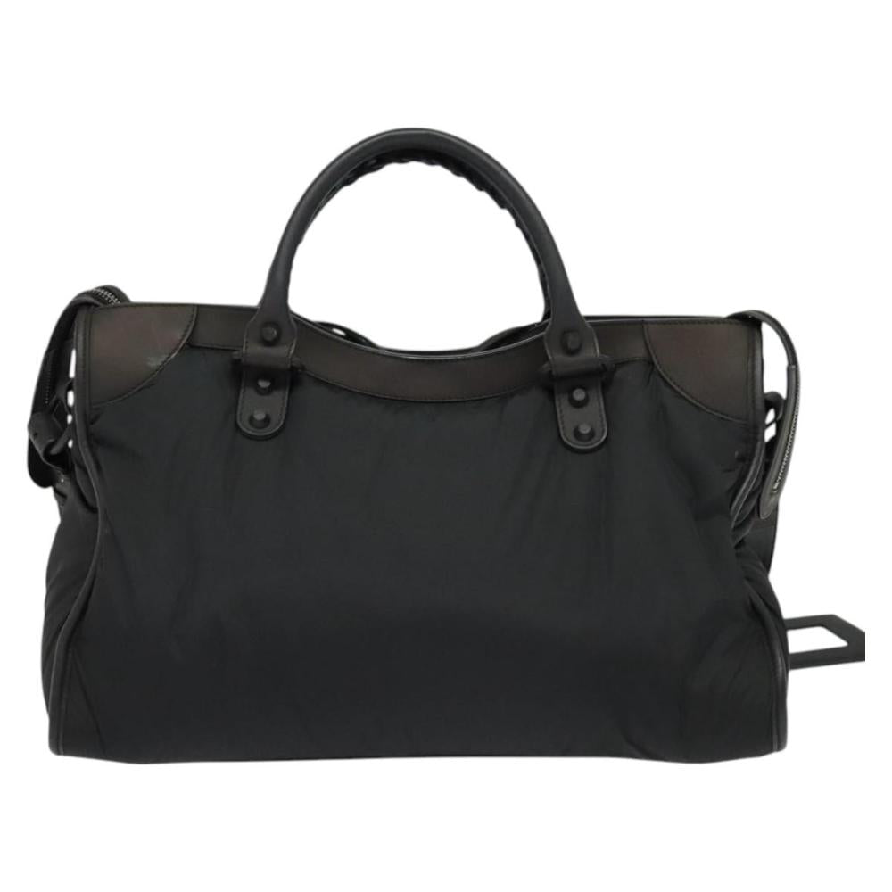 Black Nylon Balenciaga City