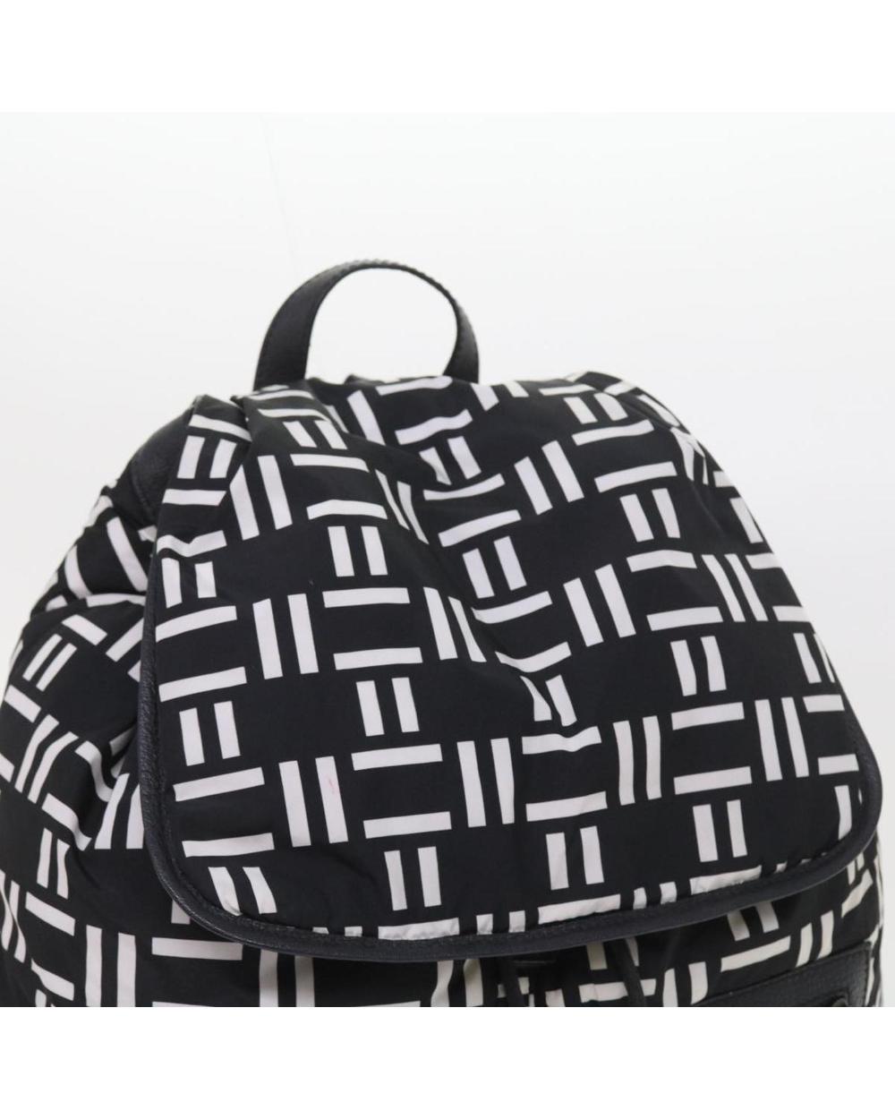 Black Nylon Balenciaga Backpack
