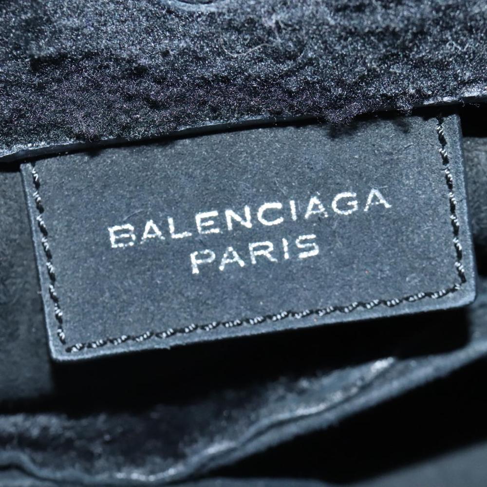 Black Suede Balenciaga Handbag