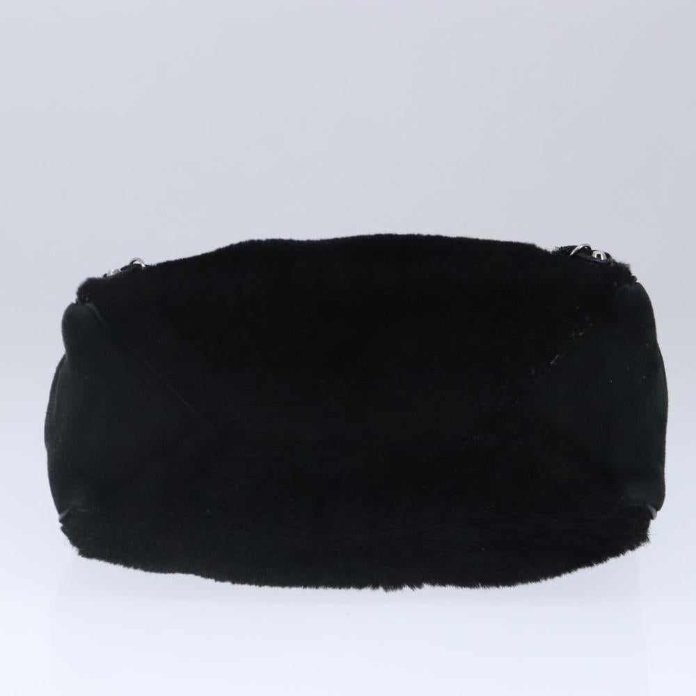 Black Suede Balenciaga Handbag