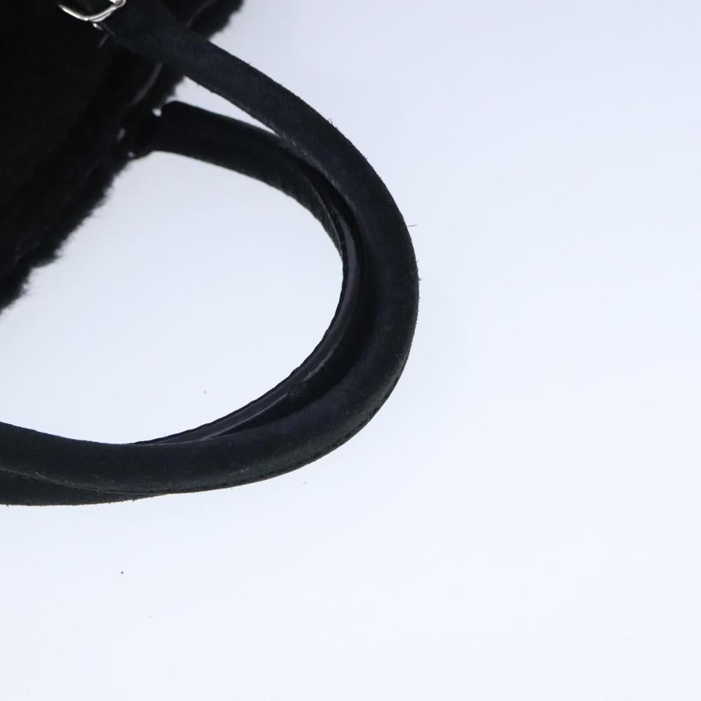 Black Suede Balenciaga Handbag