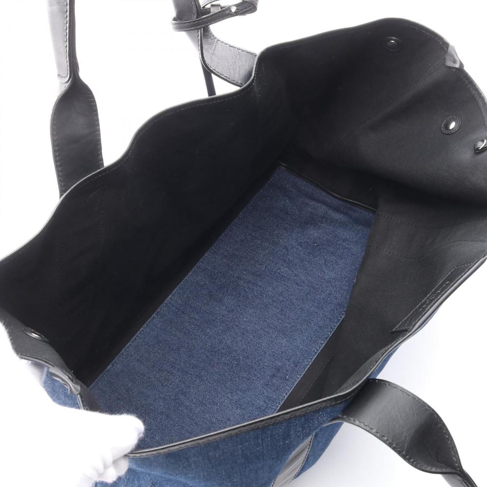 Blue Denim Balenciaga Cabas