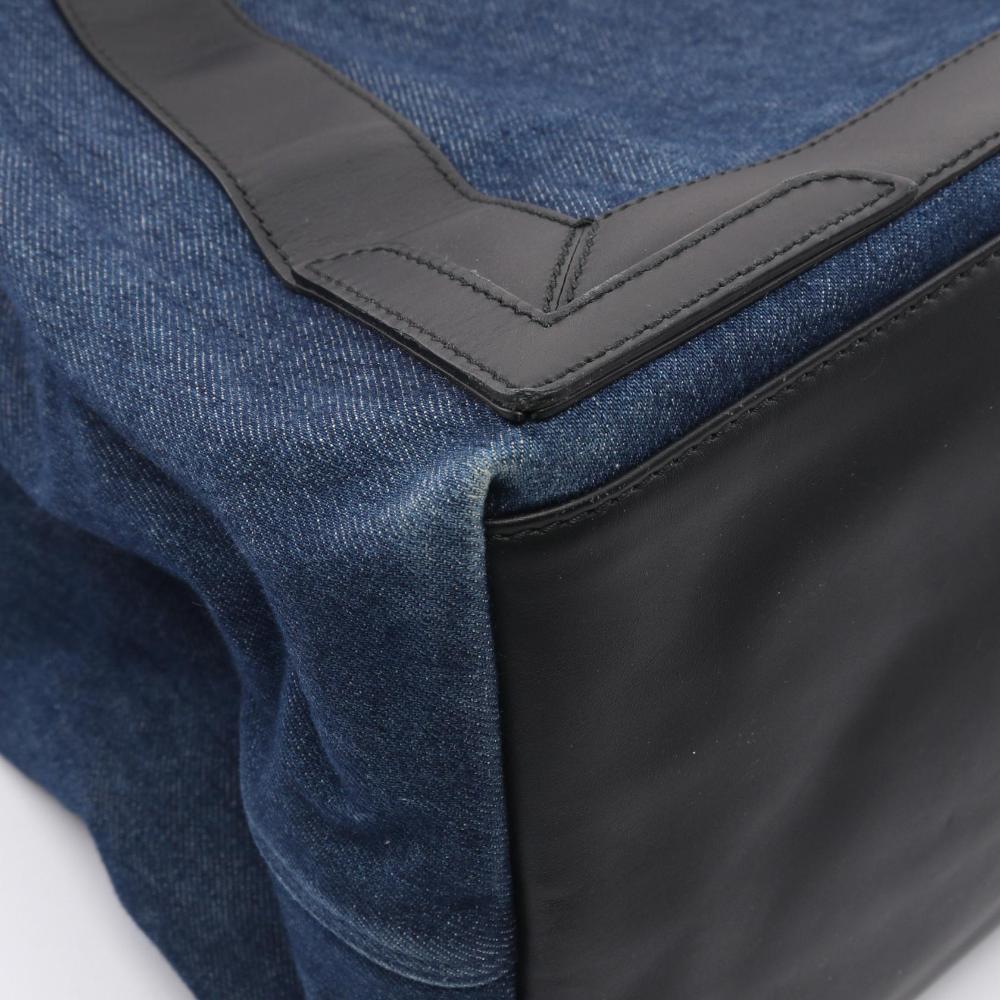 Blue Denim Balenciaga Cabas