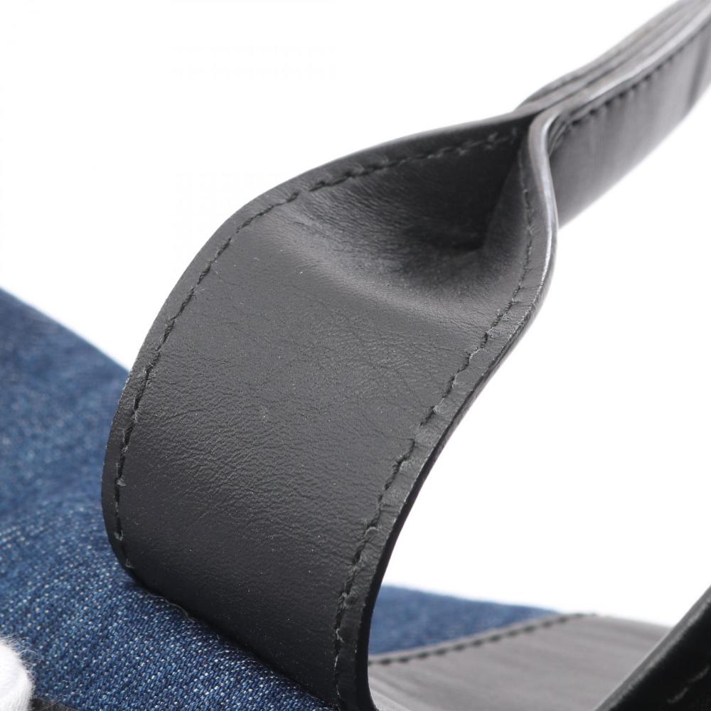 Blue Denim Balenciaga Cabas