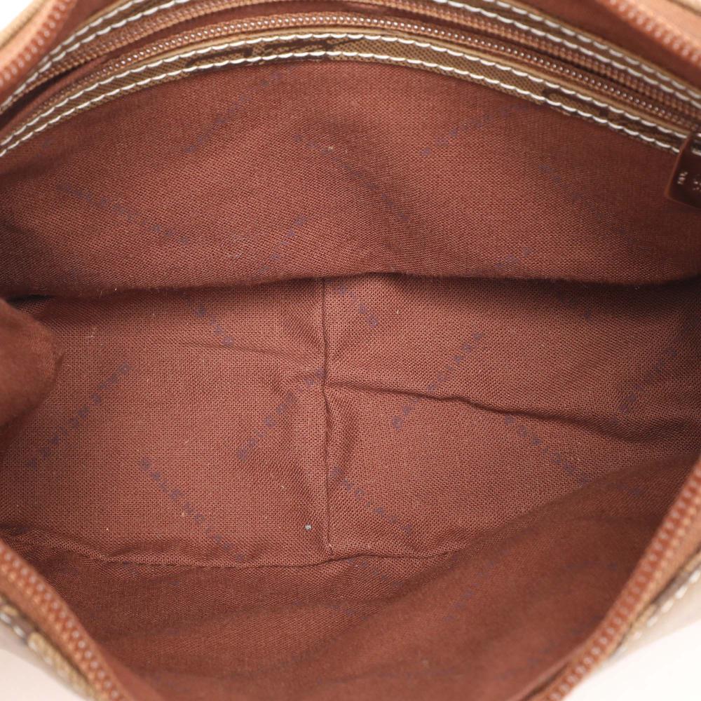 Brown Canvas Balenciaga Shoulder Bag
