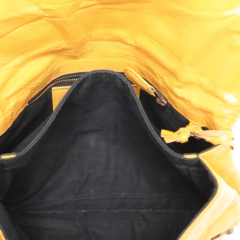 Brown Leather Balenciaga Clutch