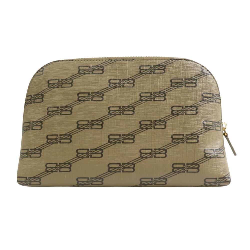 Brown Leather Balenciaga Clutch