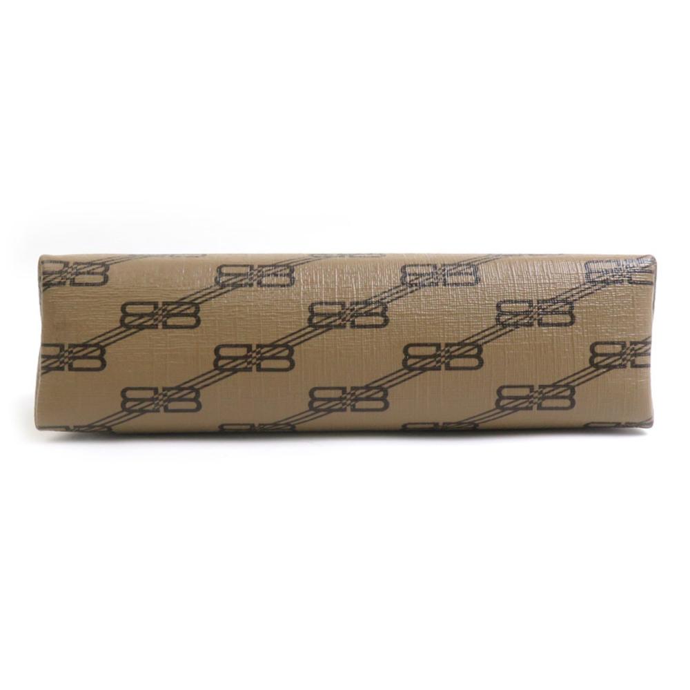 Brown Leather Balenciaga Clutch